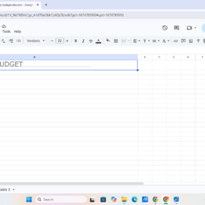 Family Budget Planner – Template 1