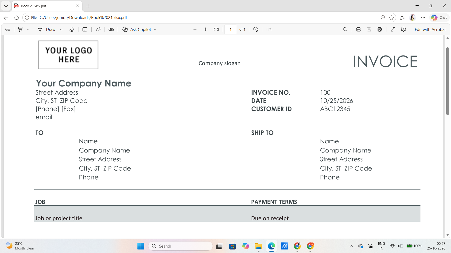 Invoice & Payment Tracker